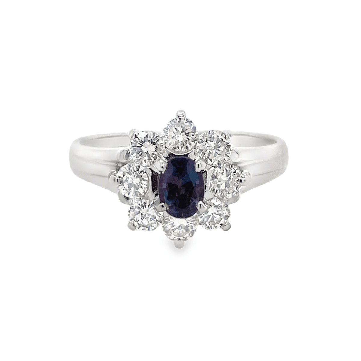 0.33ct Oval Brazil Alexandrite Ring - Candid Japan
