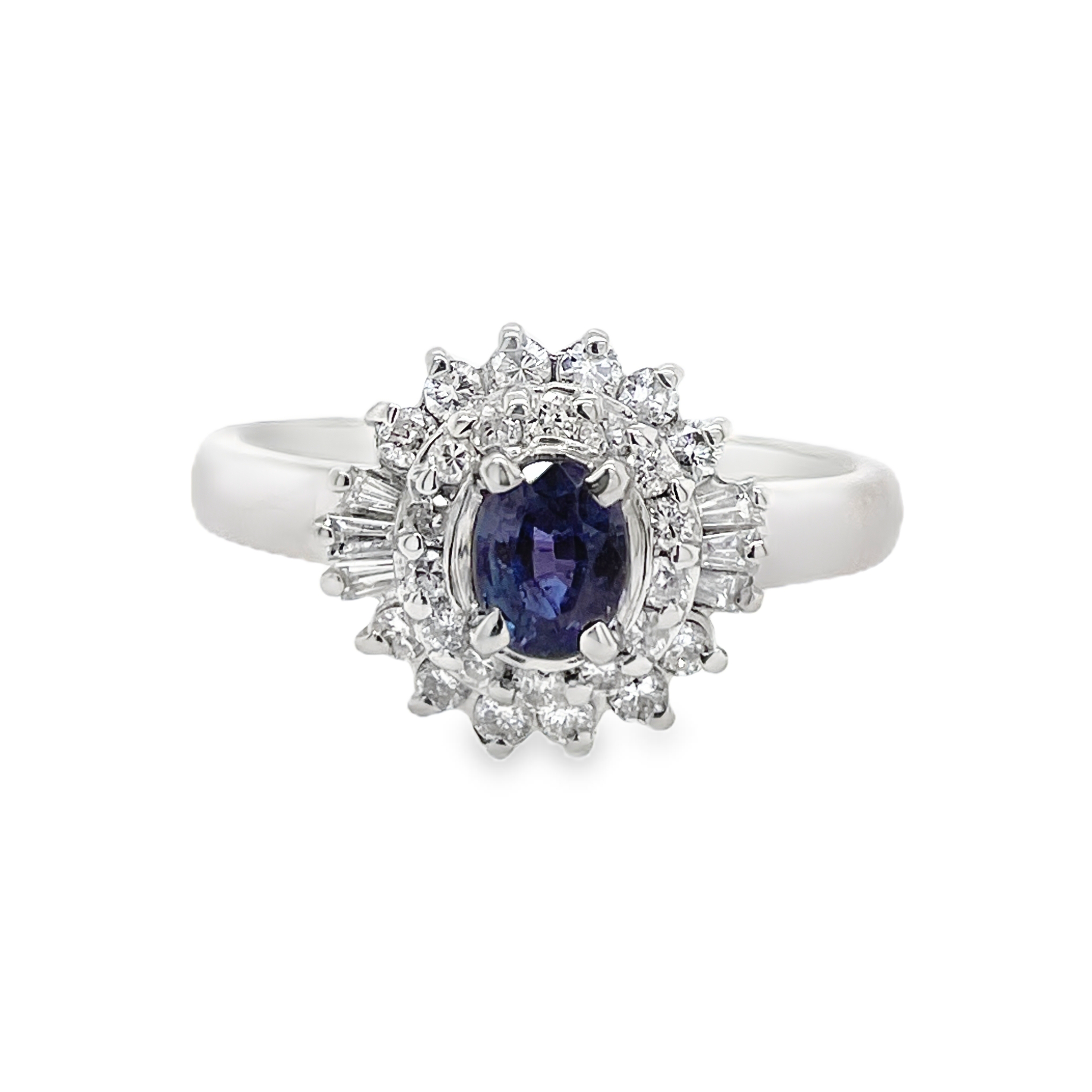 0.55ct Oval Brazil Alexandrite Ring