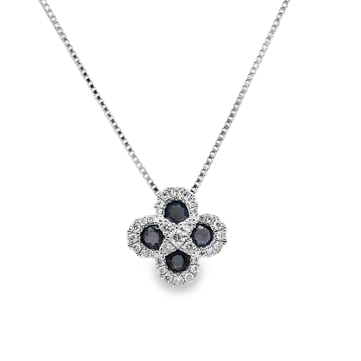 0.46ct Round Alexandrite (3mm) & Diamond Platinum Pendant