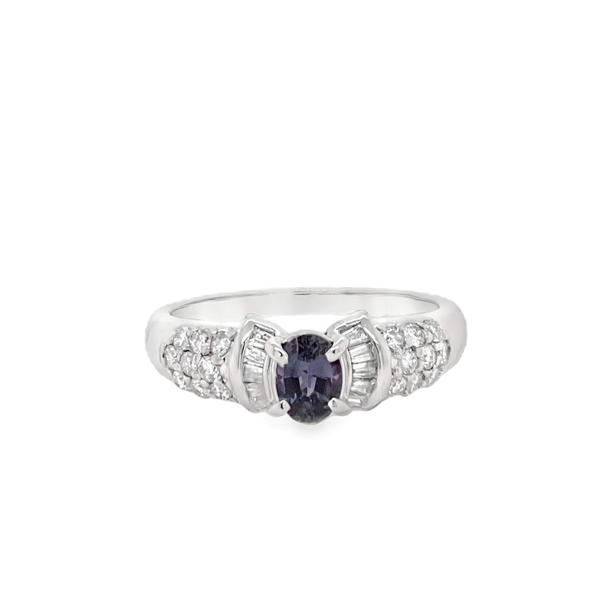 0.38ct Oval Brazil Alexandrite Ring
