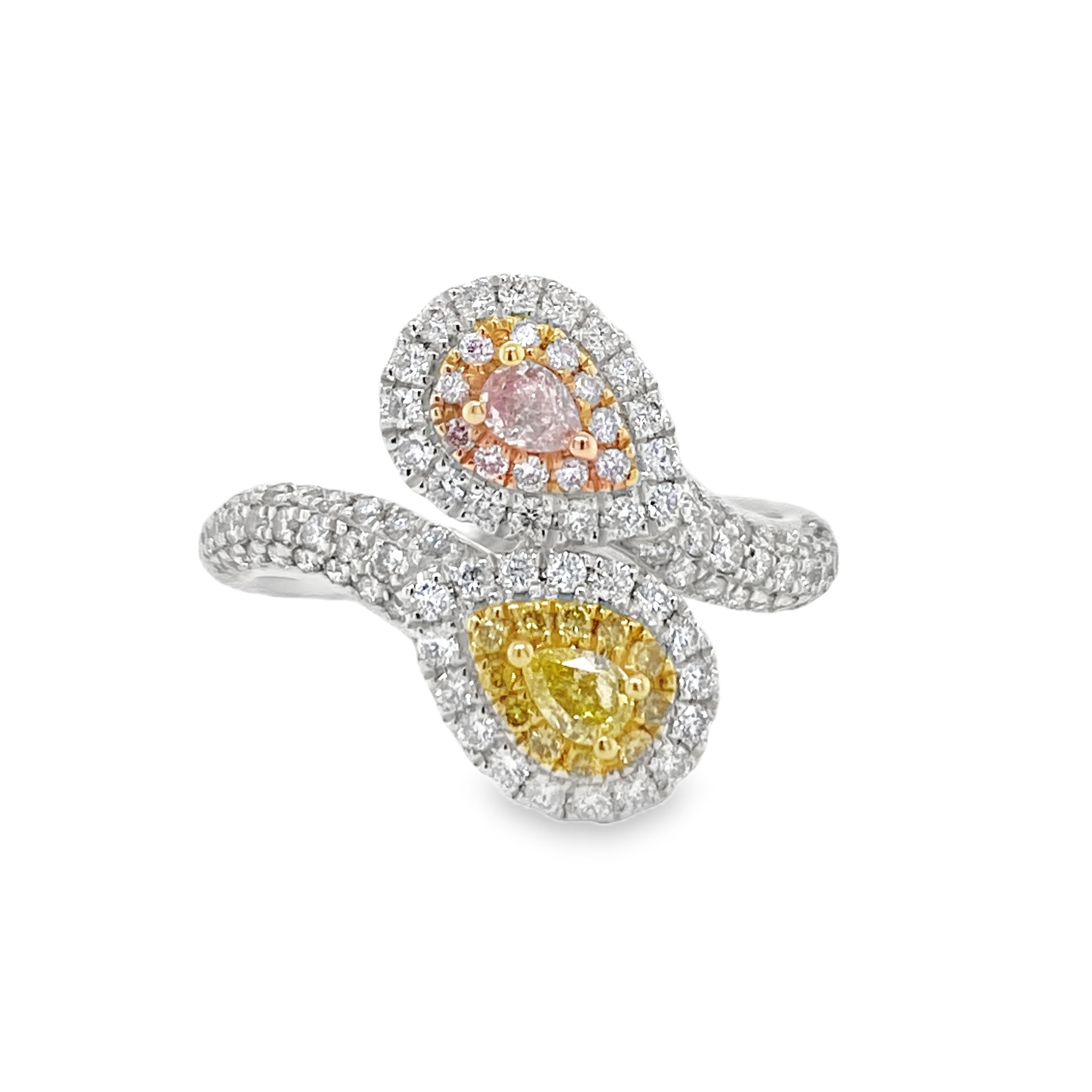 Dual Fancy Diamond Ring