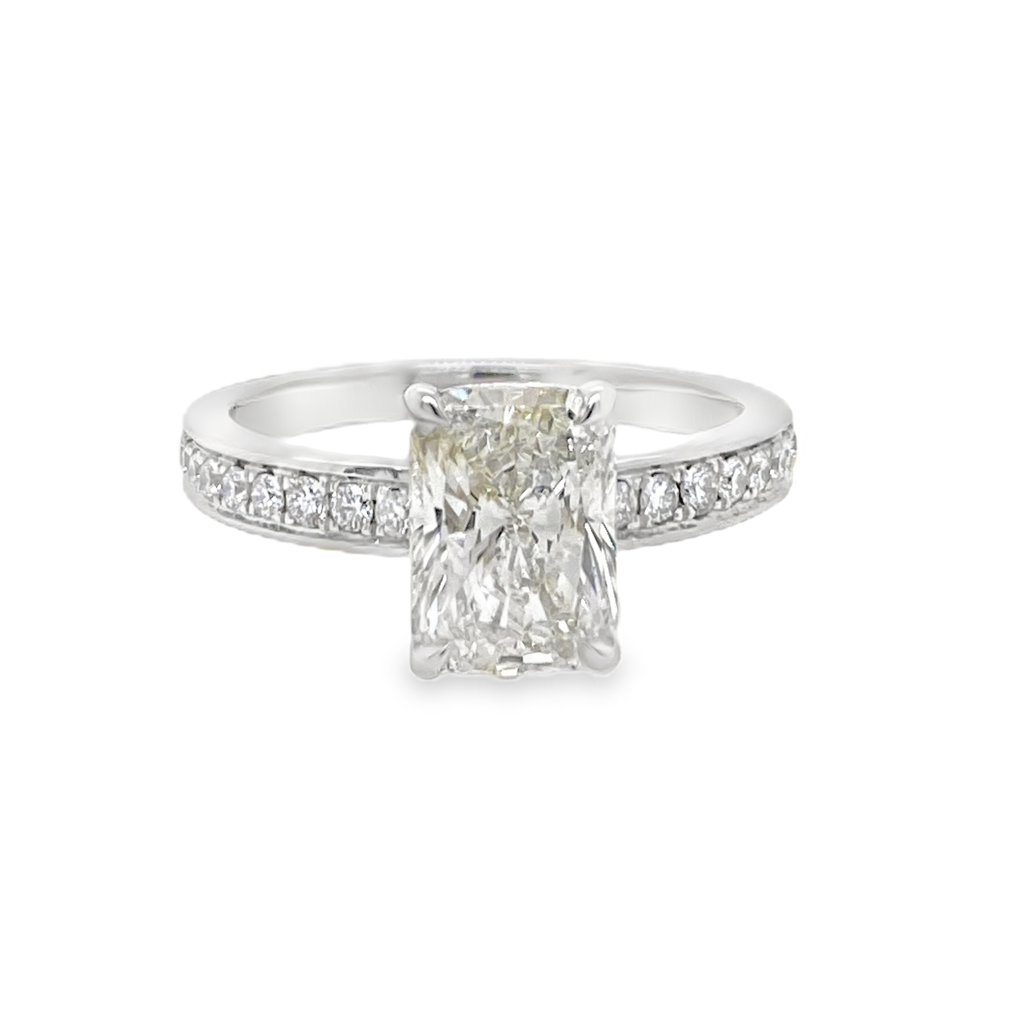 2ct Radiant-Cut Diamond Ring