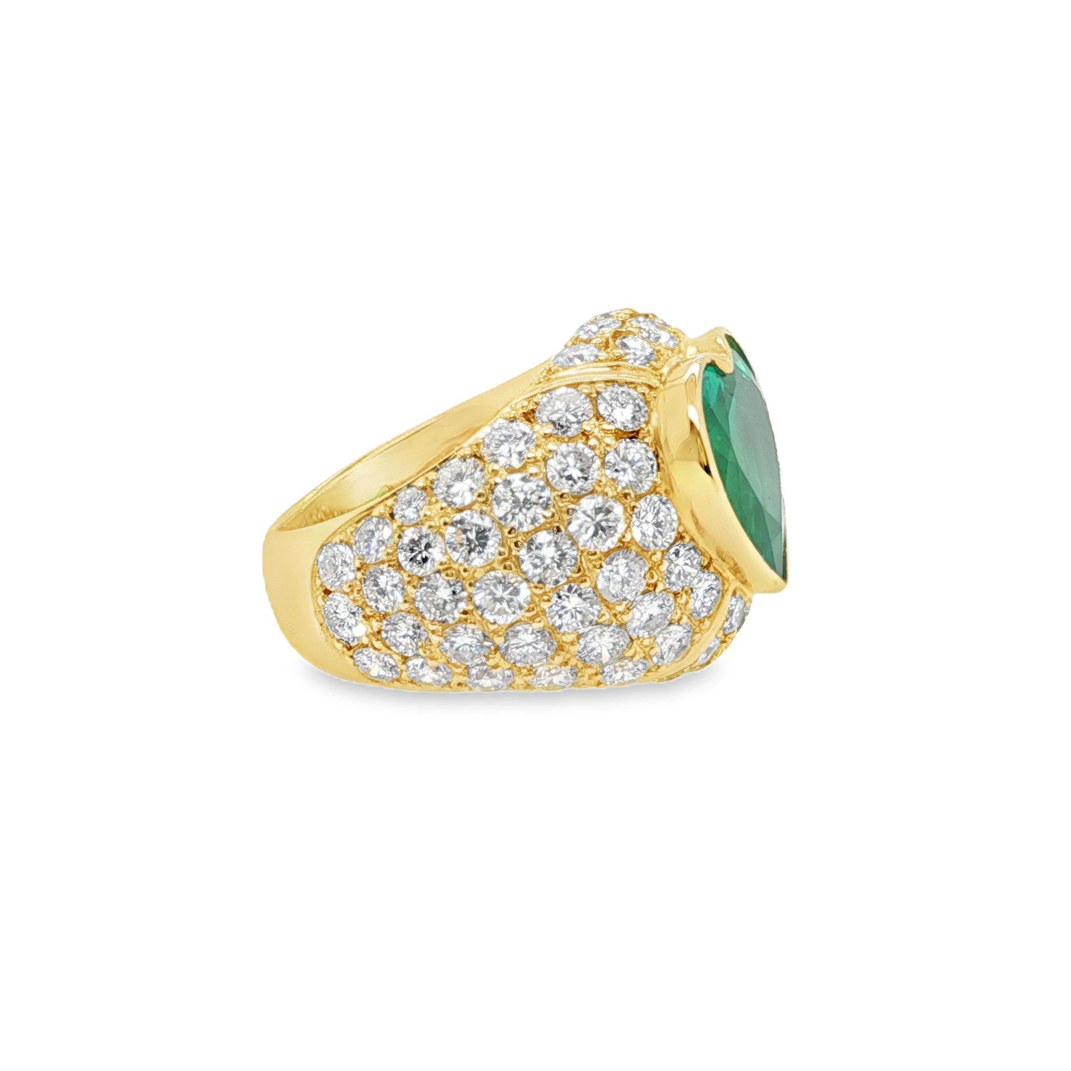 4.75ct Colombian Heart-Shaped Emerald