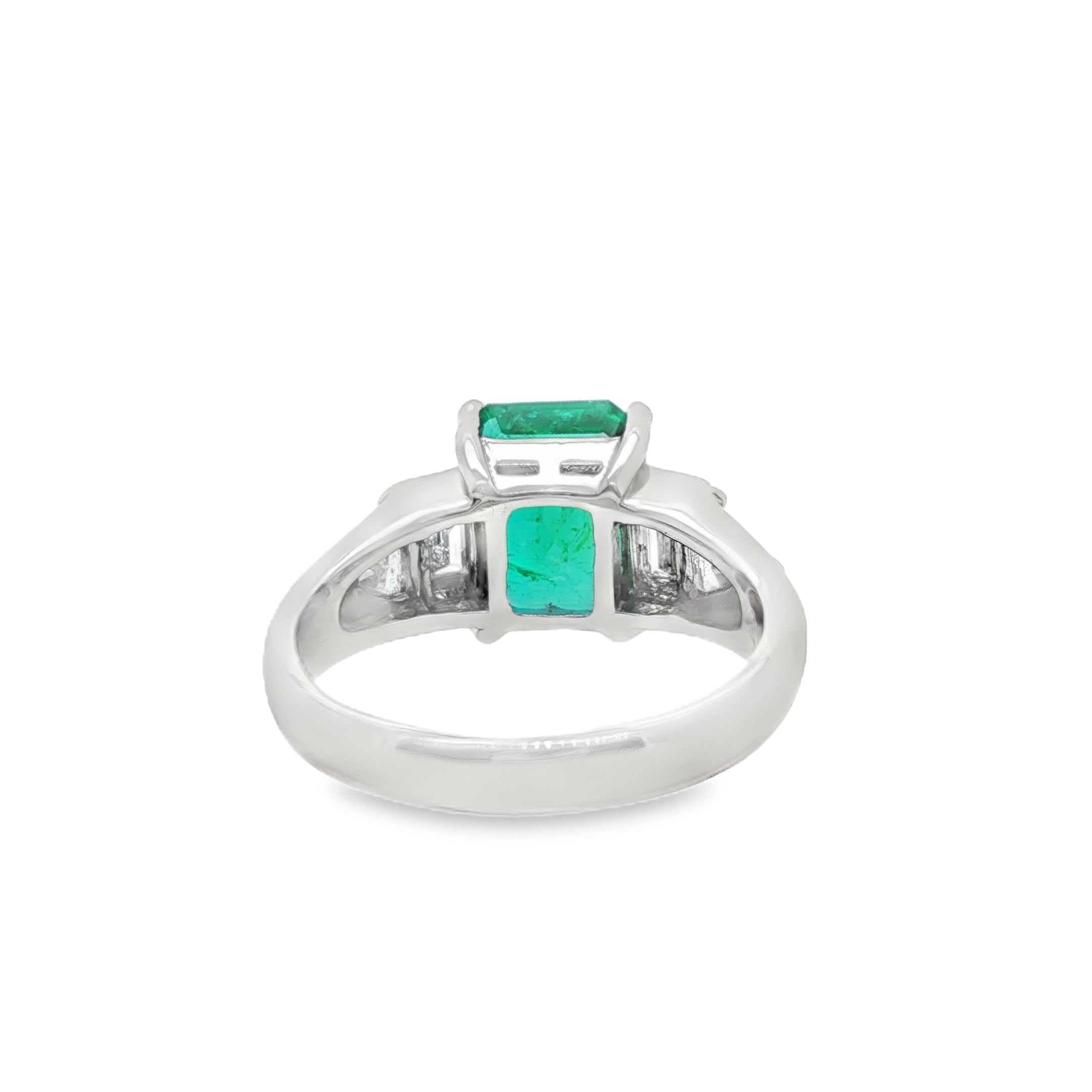 2.94ct Colombian Emerald Ring