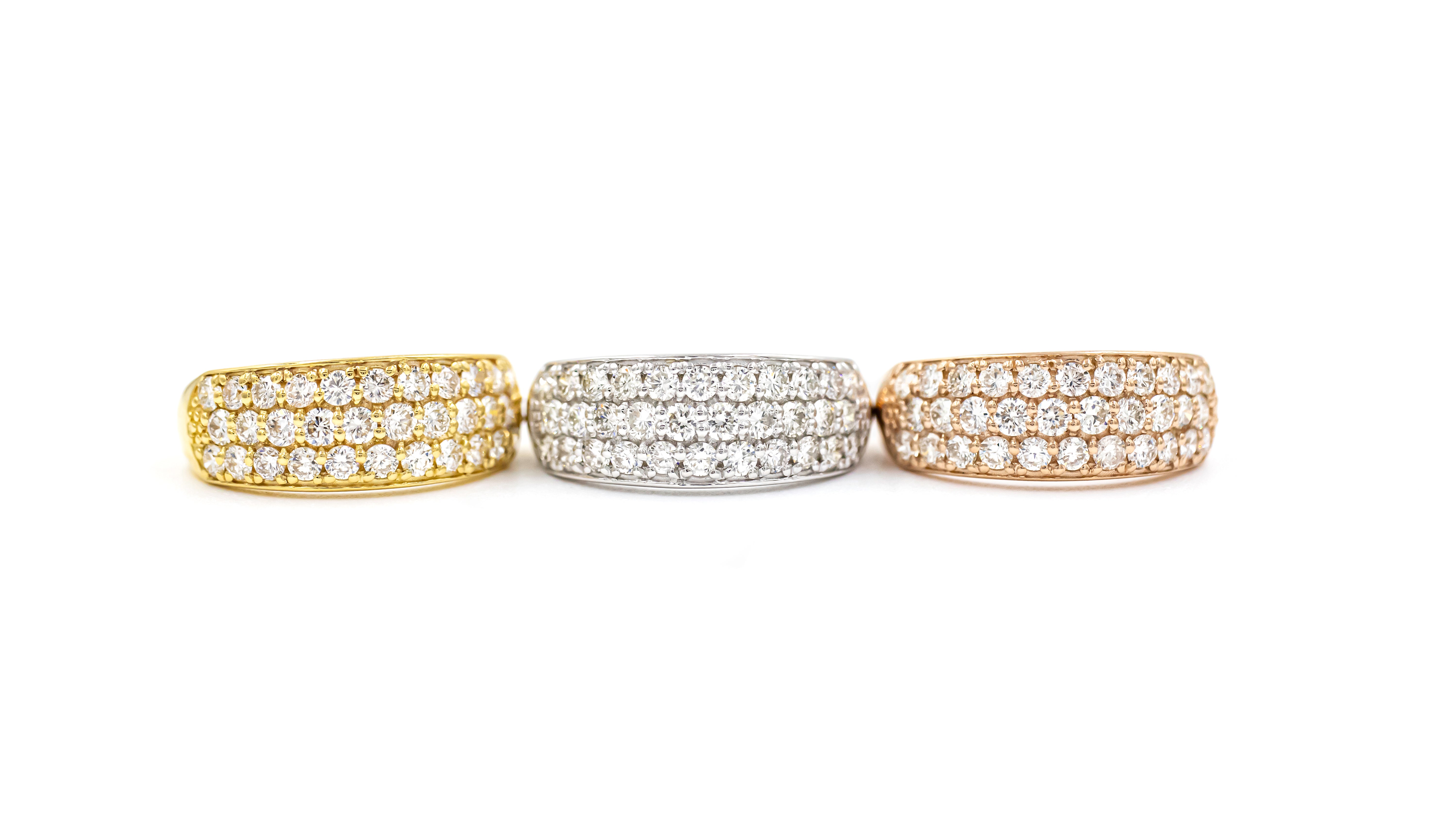 1 Ct Diamond-Studded Ring