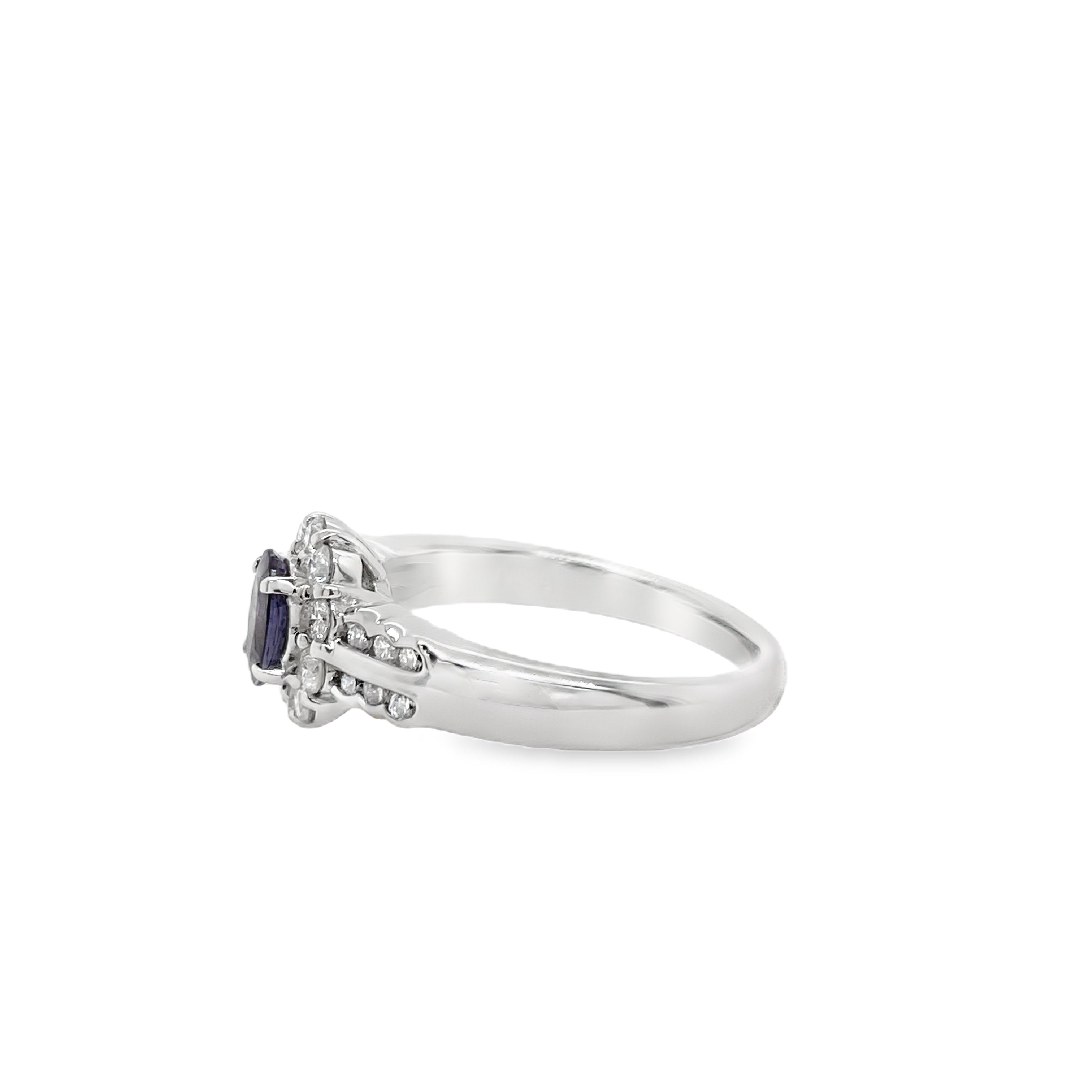 0.50ct Oval Brazil Alexandrite Ring