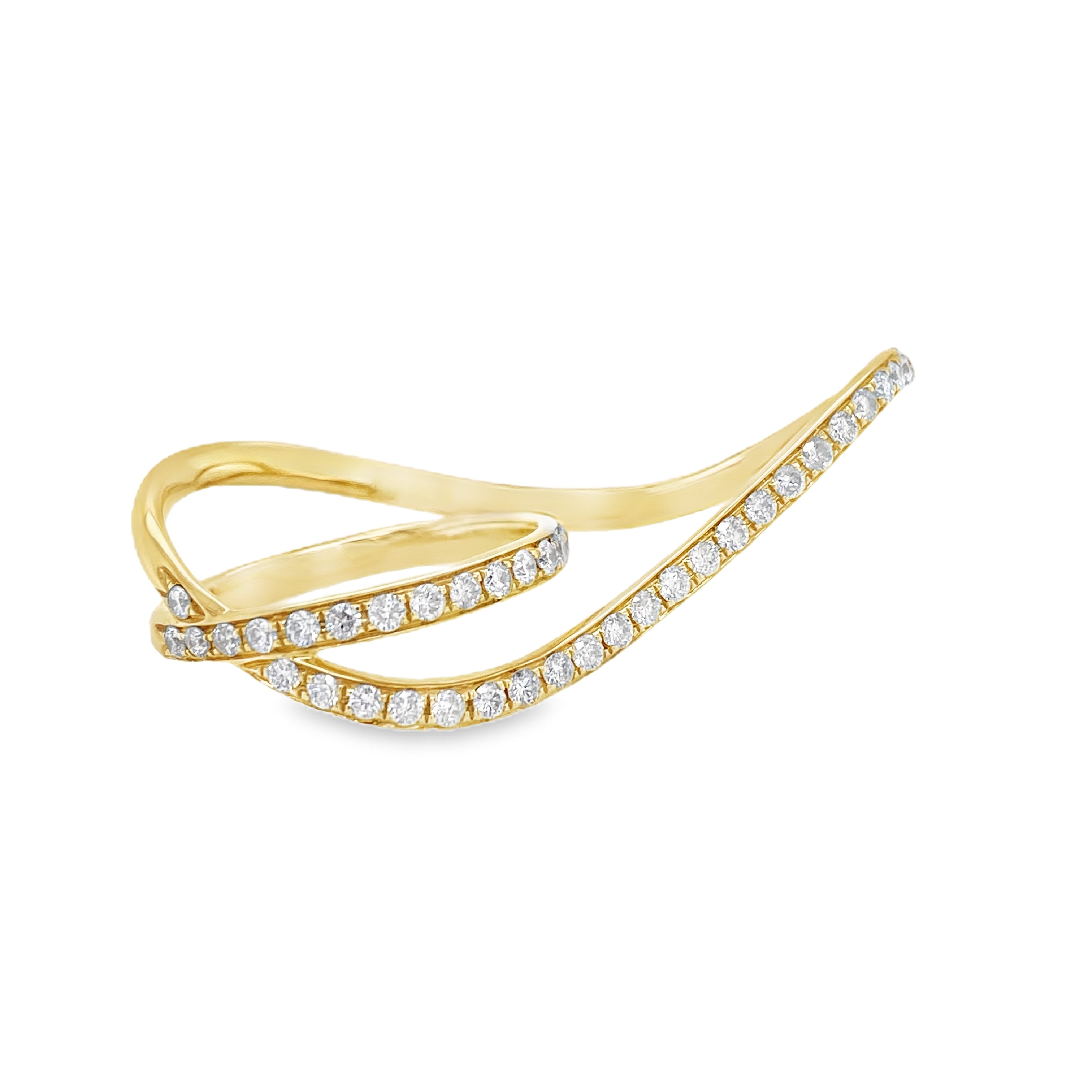 Double-Finger Diamond Ring