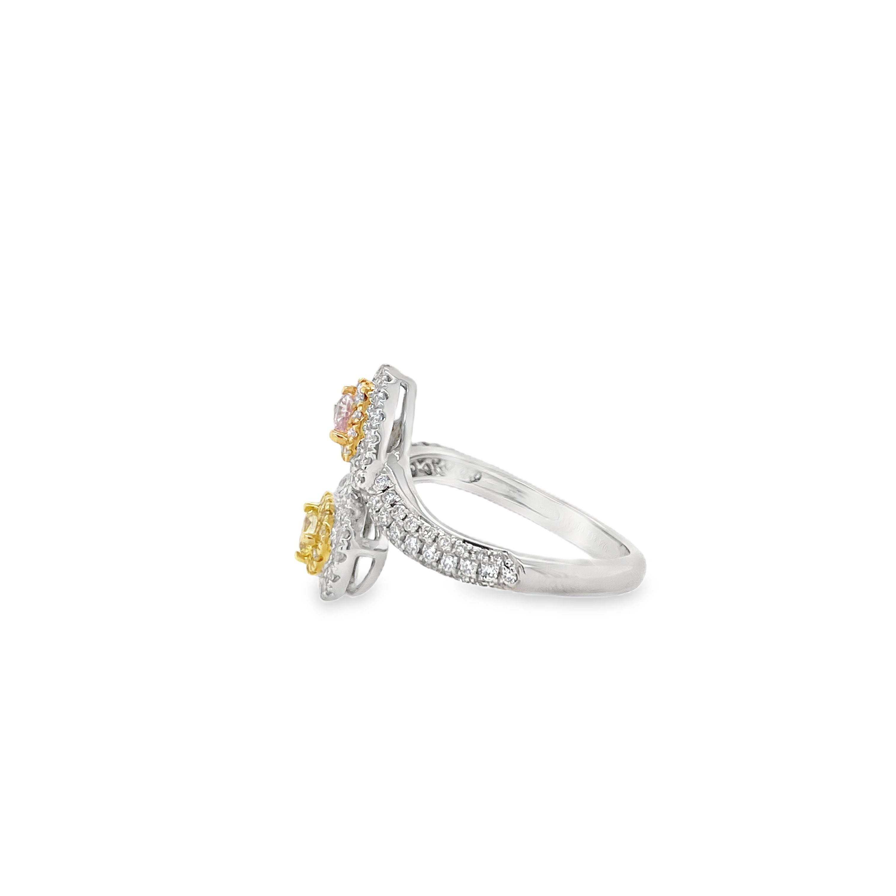 Dual Fancy Diamond Ring