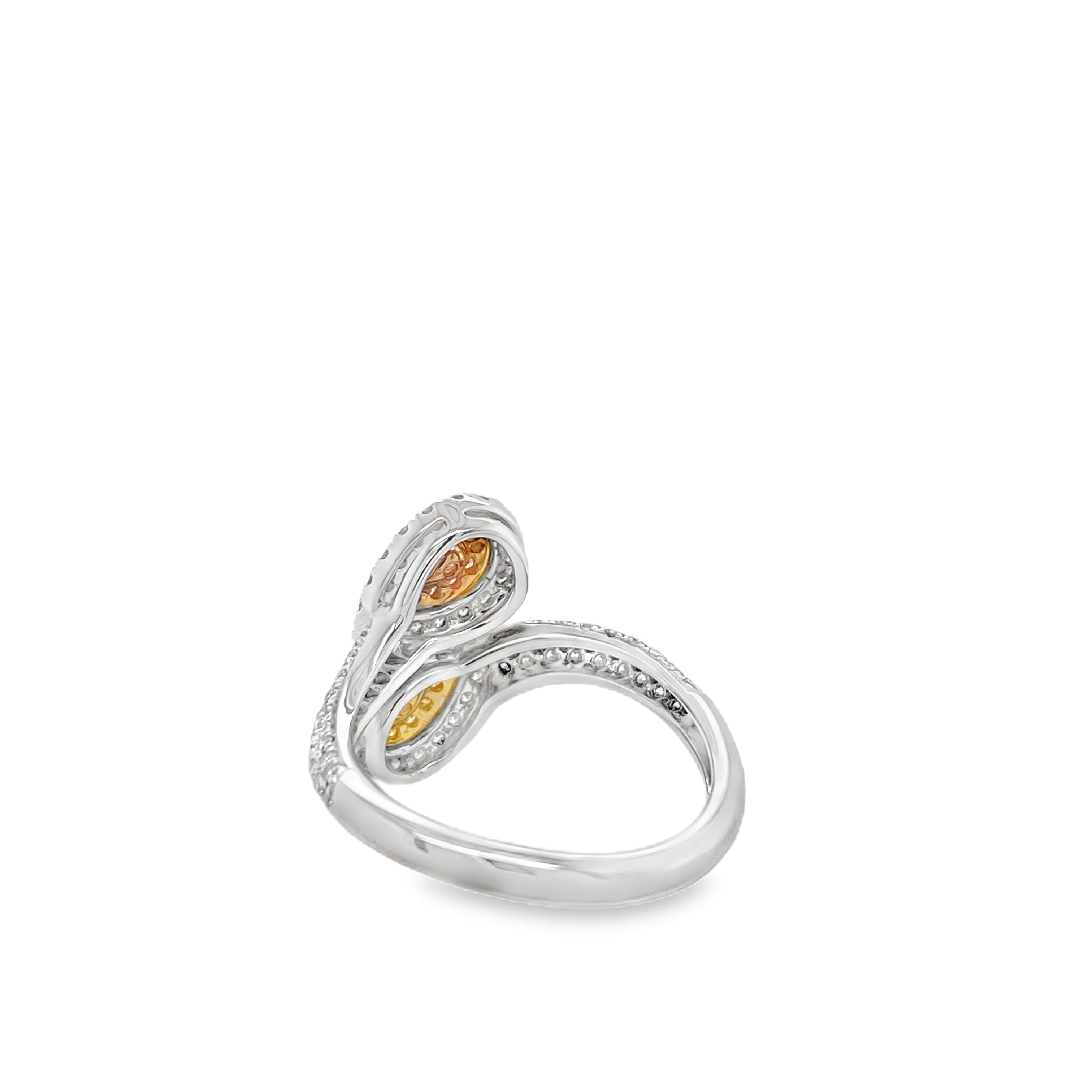 Dual Fancy Diamond Ring