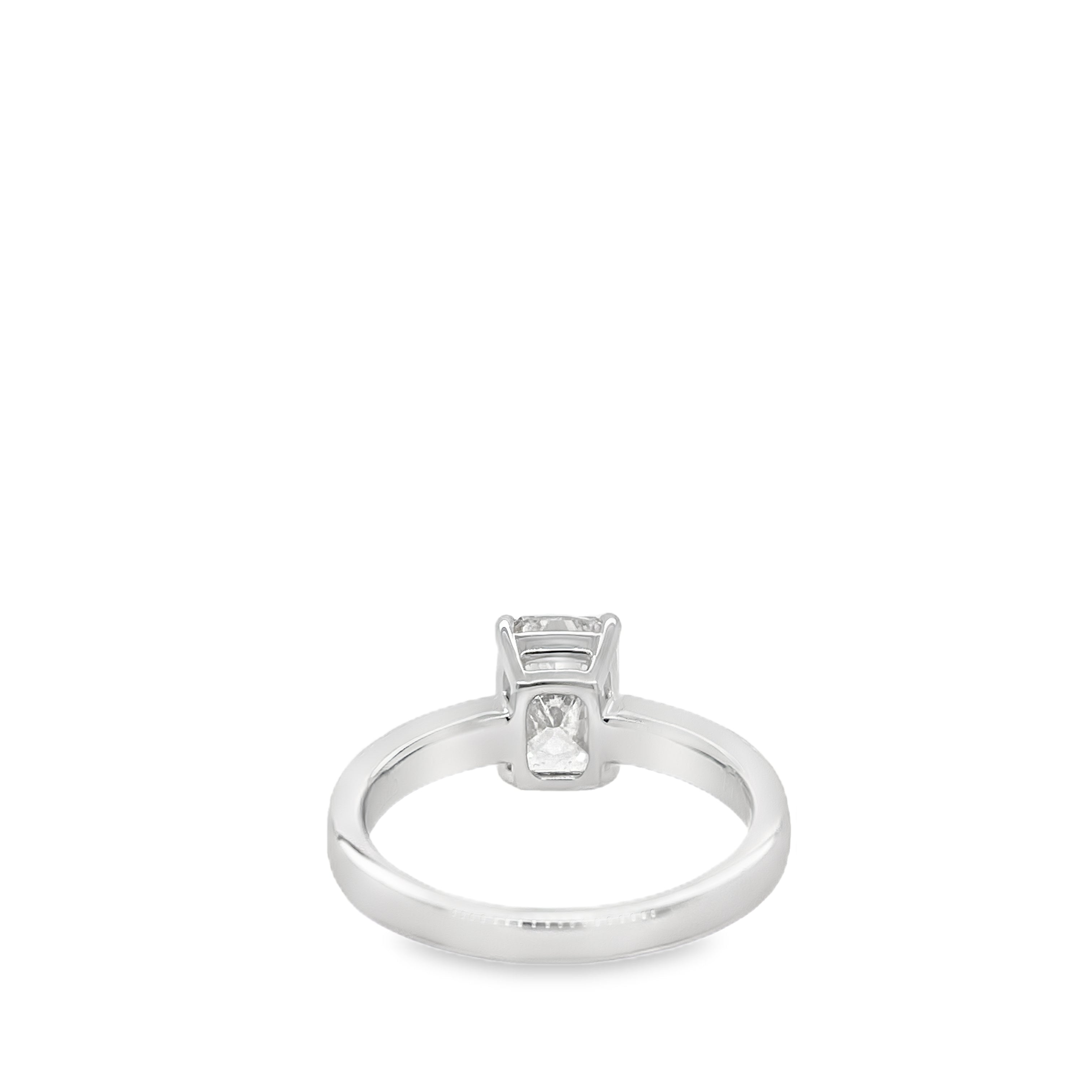 2ct Radiant-Cut Diamond Ring