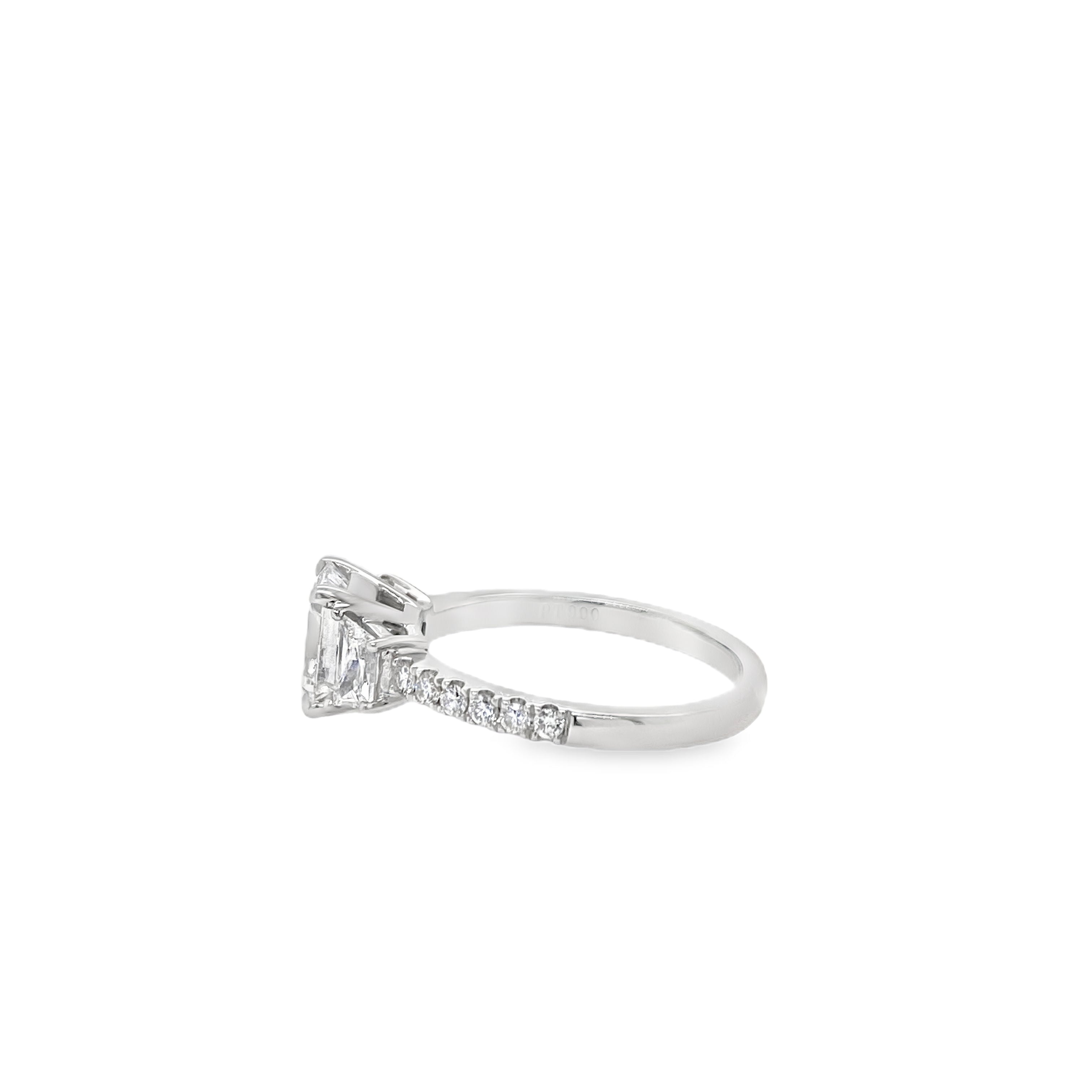 1.2ct Diamond Halo Ring